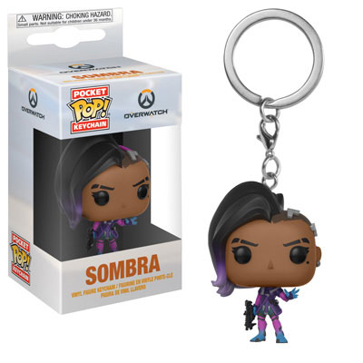 OVERWATCH SOMBRA KEYCHAIN POP