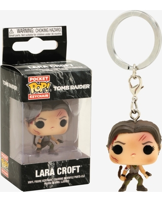 TOMB RAIDER LARA CROFT KEYCHAIN
