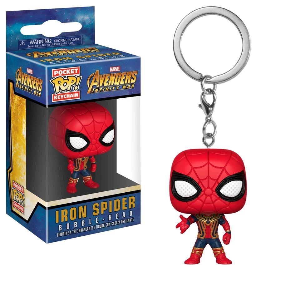 AVENGERS INFINITY WAR IRON SPIDER KEYCHAIN