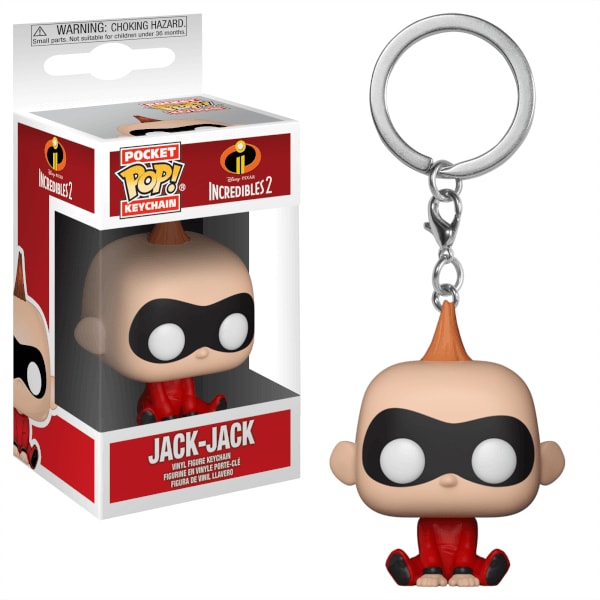 INCREDIBLES 2 JACK JACK KEYCHAIN