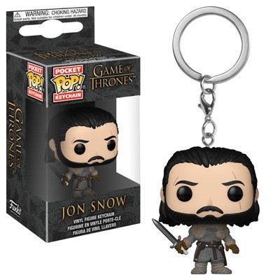 GAME OF THRONES JON SNOW KEYCHAIN