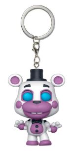 FIVE NIGHTS AT FREDDY'S PIZZA SIM HELPY KEYCHAIN
