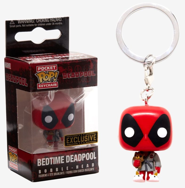 DEADPOOL BEDTIME KEYCHAIN