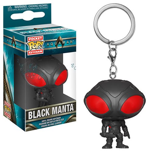 AQUAMAN BLACK MANTA KEYCHAIN