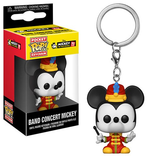 MICKEY'S 90TH BAND CONCERT KEYCHAIN