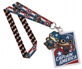 MARVEL CAPTAIN AMERICA LANYARDS POP