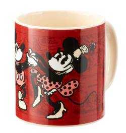 DISNEY MICKEY & MINNIE DANCING MUG