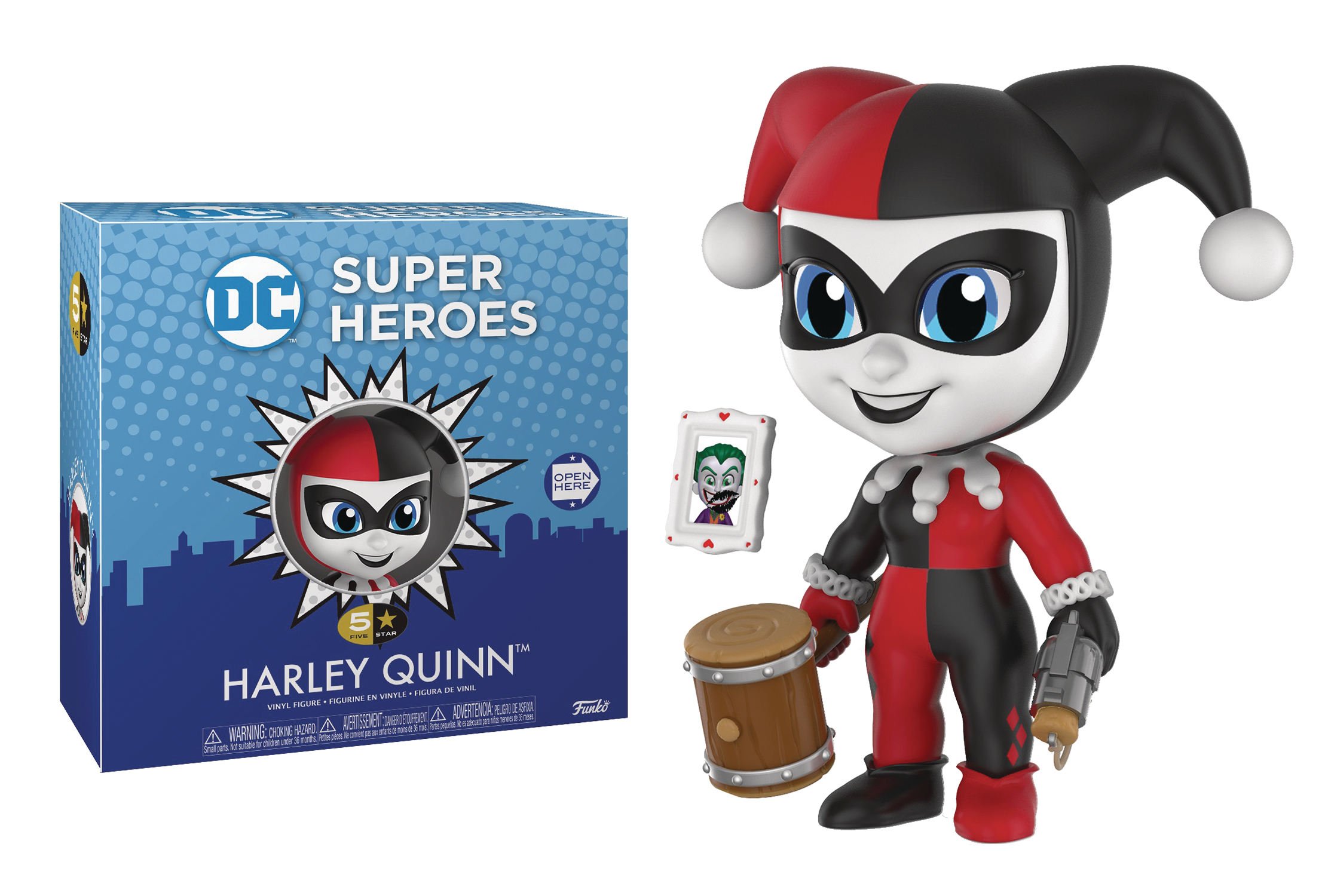 DC CLASSIC HARLEY QUINN 5 STAR FIG