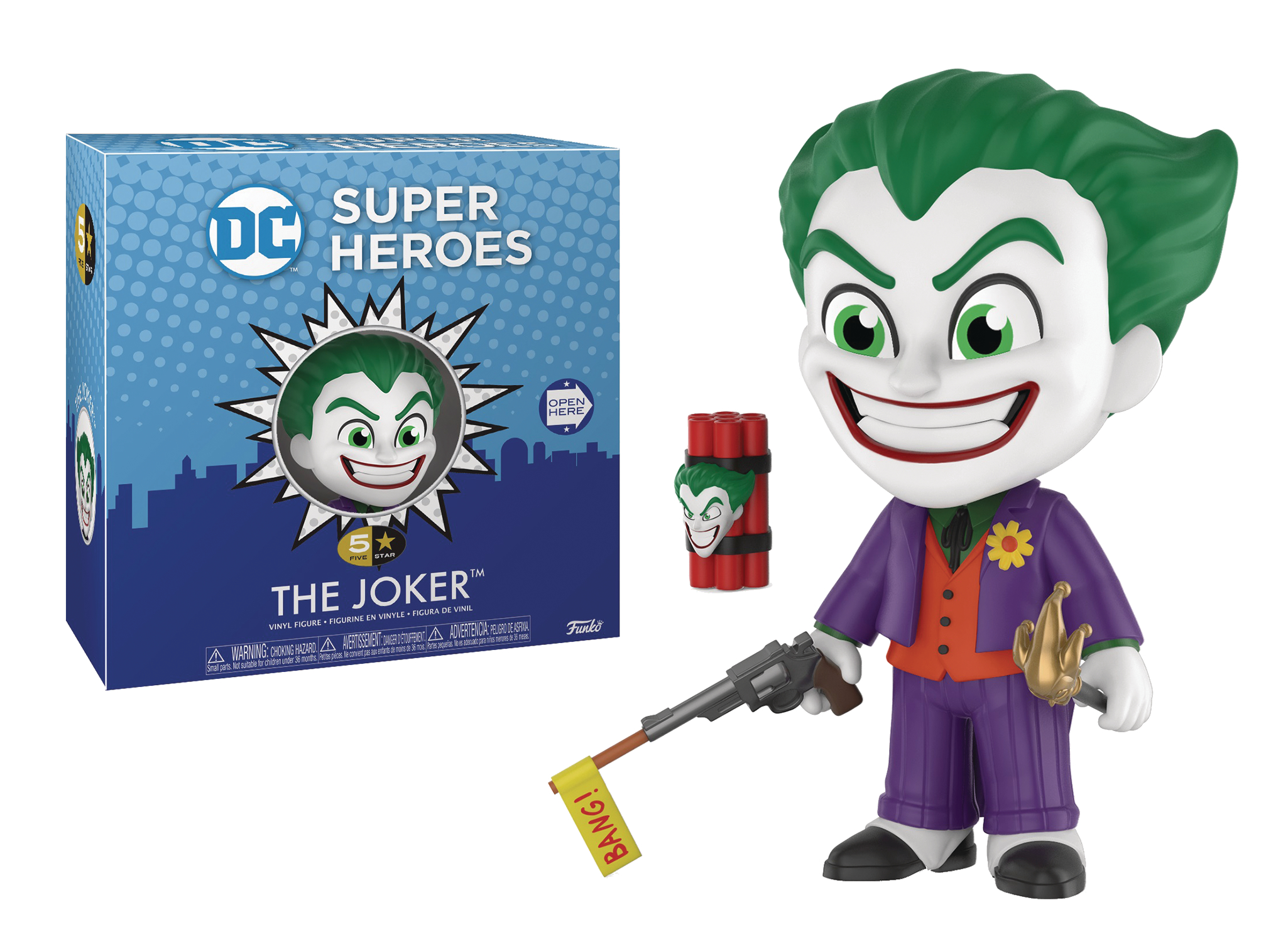 DC CLASSIC JOKER 5 STAR FIGURE