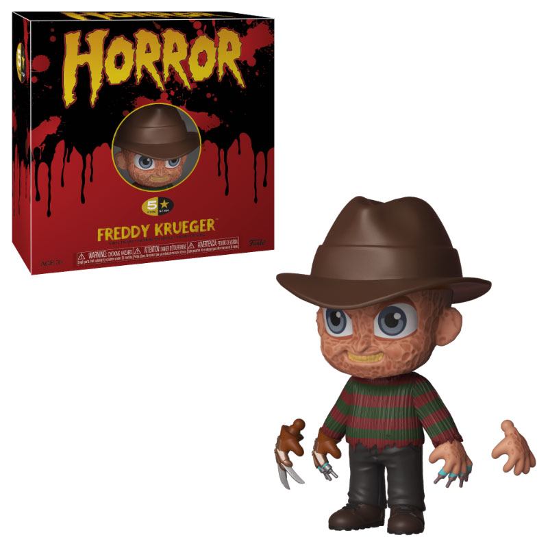 5 STAR HORROR FREDDY KRUEGER FIG