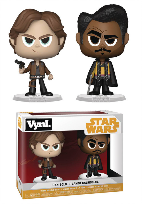 STAR WARS HAN SOLO & LANDO 2PK FIG.
