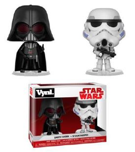 STAR WARS DARTH VADER & STORMTROOPER FIG