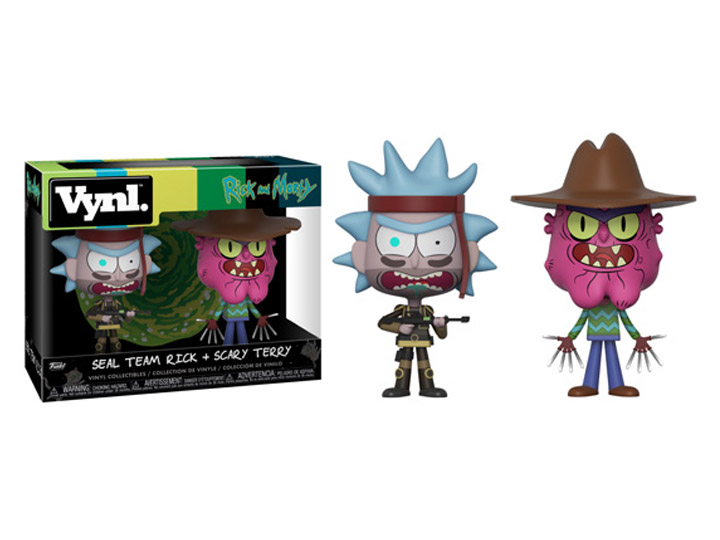 RICK & MORTY SEAL RICK&SCARY TERRY