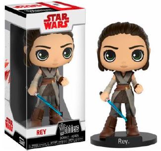 STAR WARS EP 8 THE LAST JEDI REY WOBBLER
