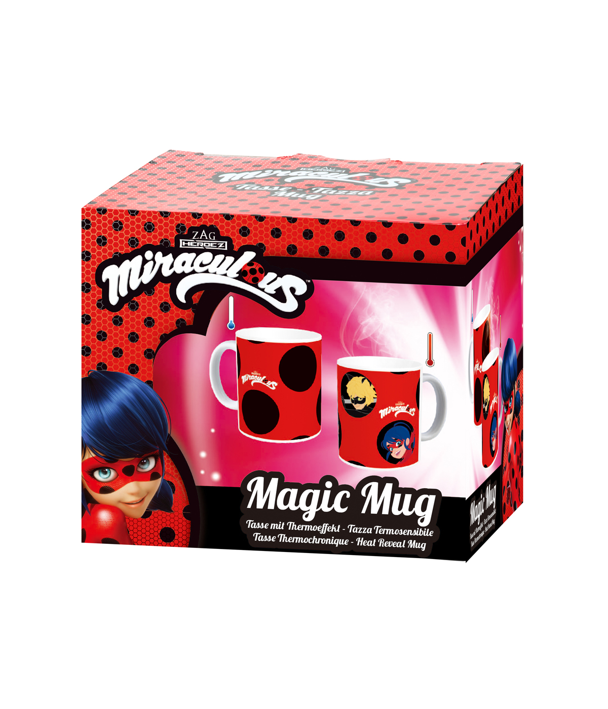 MIRACULOUS LADYBUG MAGIC MUG