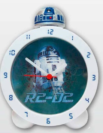 STAR WARS R2D2 ALARM CLOCK W/SOUND