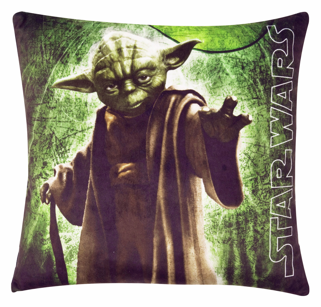 STAR WARS CUSCINO 40X40 YODA