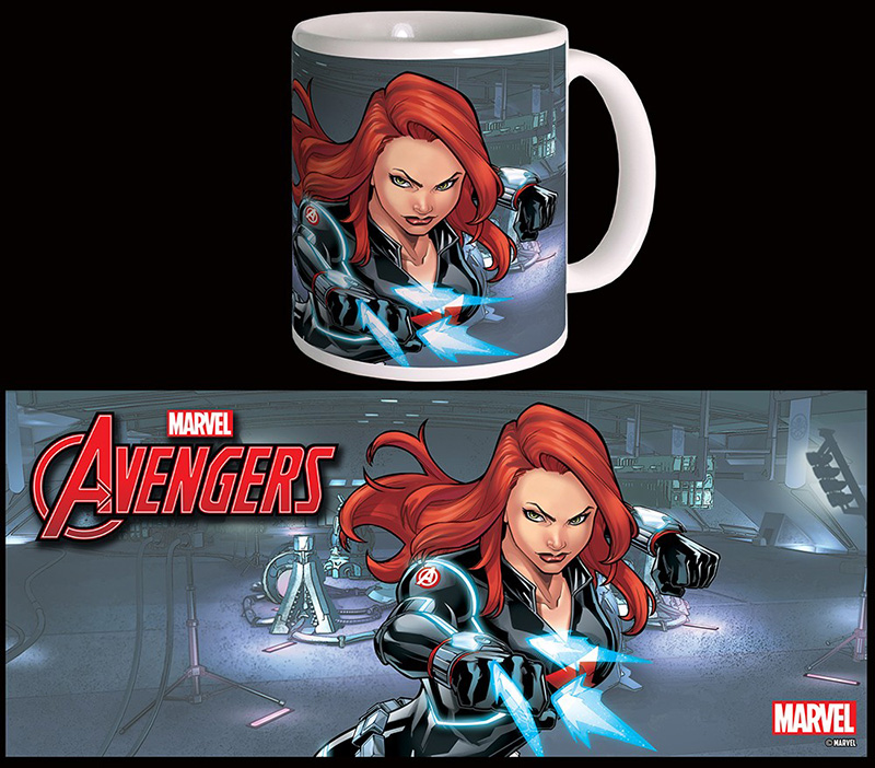 AVENGERS S.2 BLACK WIDOW MUG