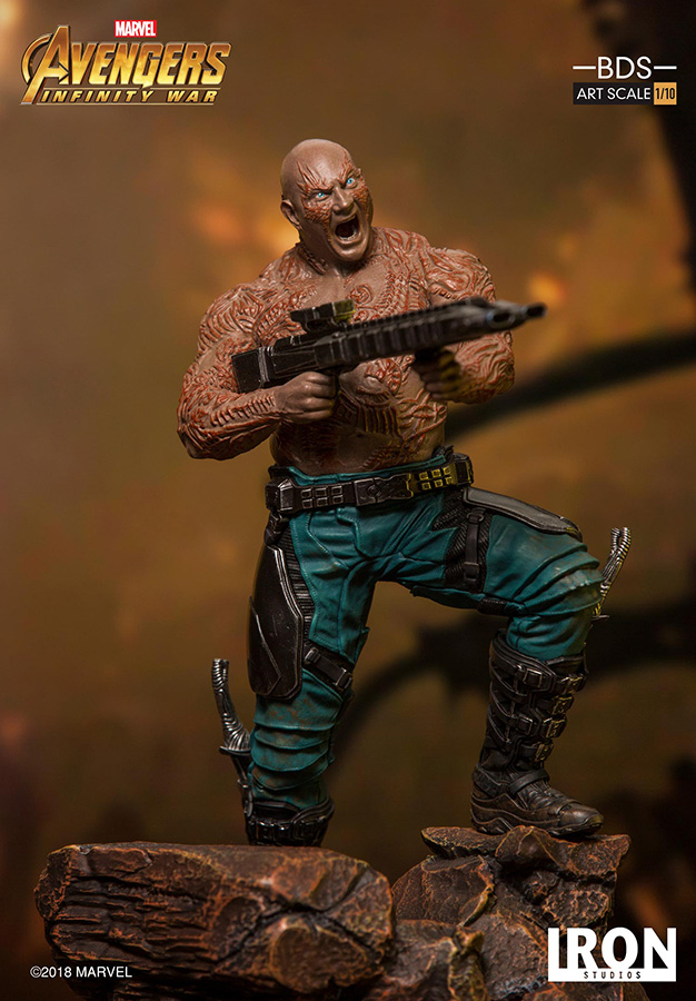 AVENGERS INFINITY WAR DRAX 1/10 ART STATUE