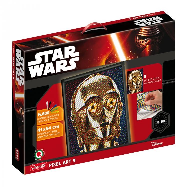 STAR WARS PIXEL ART 9 C-3PO