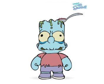 SIMPSON ZOMBIE BART FIGURE