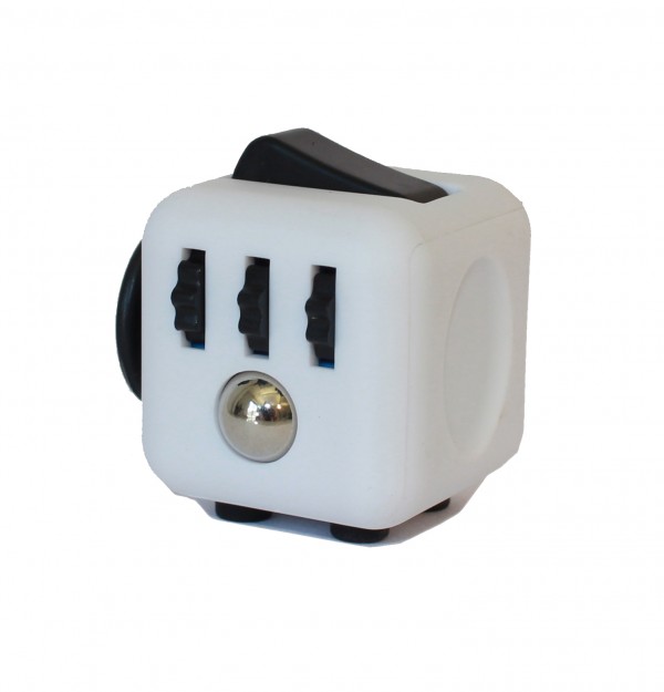 THE SWITCH FIDGET CUBE BIANCO/NERO