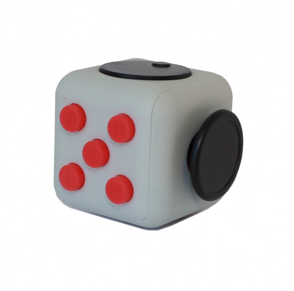 THE SWITCH FIDGET CUBE BIANCO/ROSSO