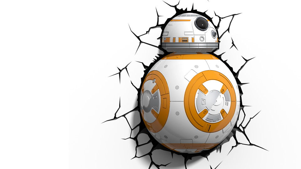 STAR WARS 3D DECO LAMP BB-8