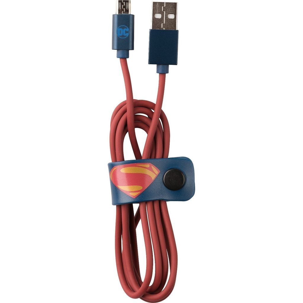 DC SUPERMAN LIGHTNING CABLE (1,2 M)